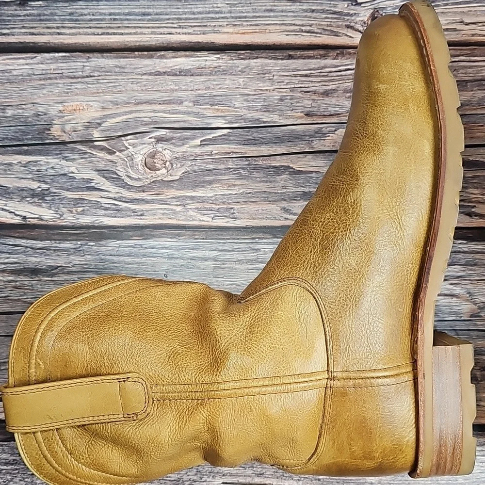 TACOVAS THE STOCKTON BISON ROPER STYLE WESTERN BOOT